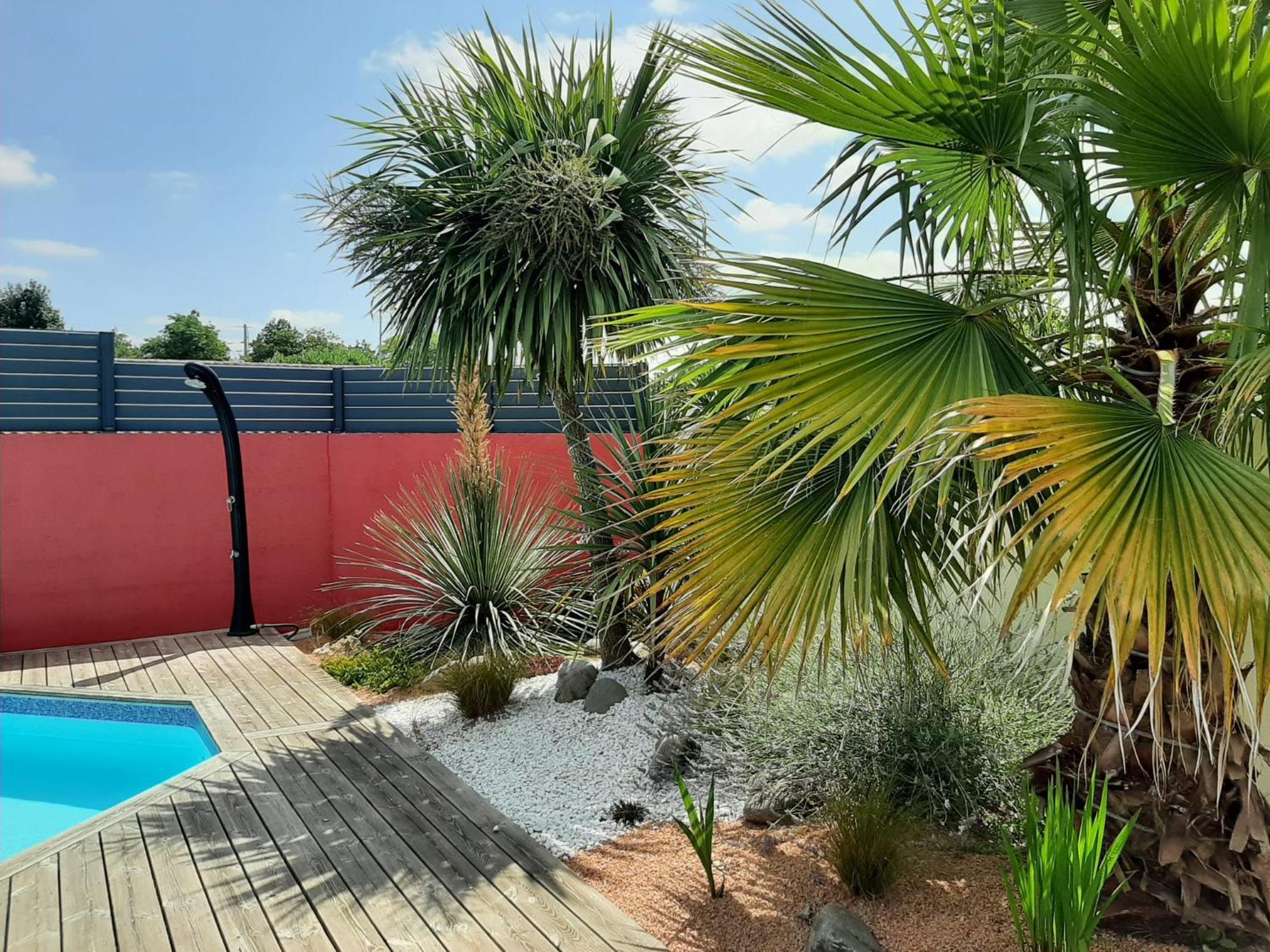 Studio Independant Chez L'Habitant Avec Piscine Et Cuisine Exterieures La Rochelle  Kültér fotó